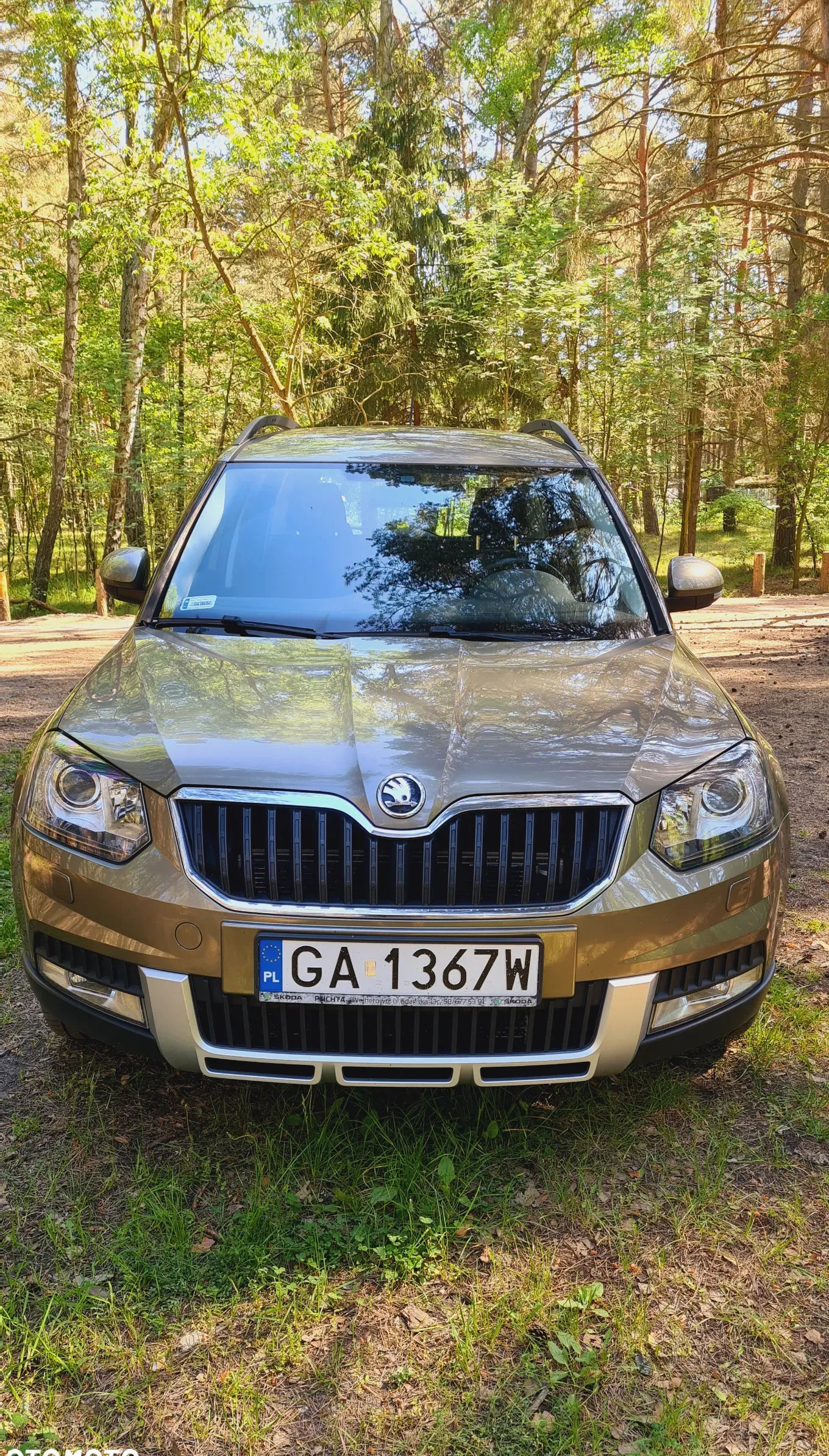 samochody osobowe Skoda Yeti cena 43900 przebieg: 271000, rok produkcji 2015 z Gdańsk